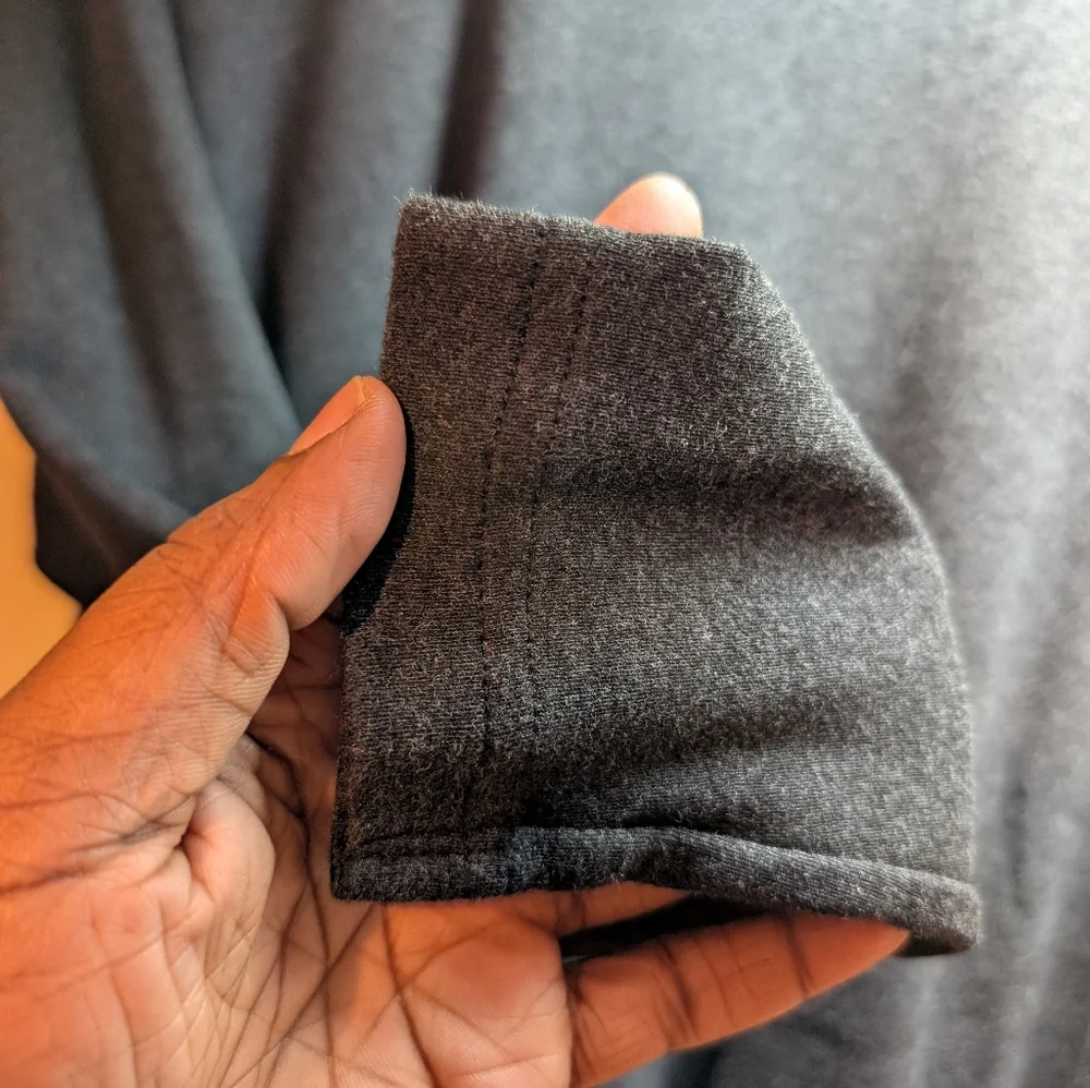 Eskandar Women's Grey Sweater O/S - Picture 5 of 6